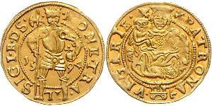 1 Ducat Principality of Transylvania (1571-1711) Oro Segismundo Báthory (1572 -1613)