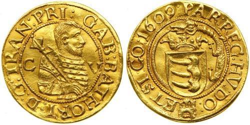 1 Ducat Principality of Transylvania (1571-1711) Oro Gabriel Bethlen, Príncipe de Transilvania (1580-1629)