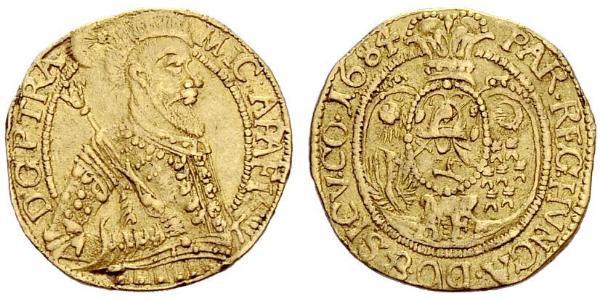 1 Ducat Principality of Transylvania (1571-1711) Oro Miguel Apafi I (1632 - 1690)