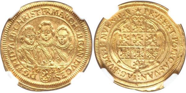 1 Ducat Principato di Ansbach (1398–1792) Oro 