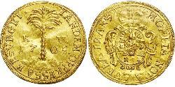 1 Ducat Principato di Transilvania (1571-1711) Oro Francesco II Rákóczi(1676 – 1735)