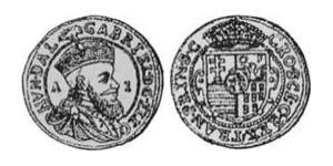 1 Ducat Principato di Transilvania (1571-1711) Oro Gabriele Bethlen (1580-1629)