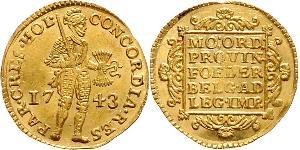 1 Ducat Provincias Unidas de los Países Bajos (1581 - 1795) Oro 