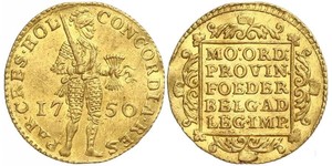 1 Ducat Provincias Unidas de los Países Bajos (1581 - 1795) Oro 