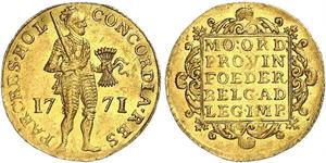 1 Ducat Provincias Unidas de los Países Bajos (1581 - 1795) Oro 
