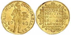 1 Ducat Provincias Unidas de los Países Bajos (1581 - 1795) Oro 