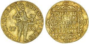 1 Ducat Provincias Unidas de los Países Bajos (1581 - 1795) Oro 