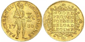 1 Ducat Provincias Unidas de los Países Bajos (1581 - 1795) Oro 