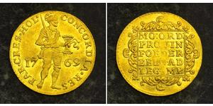 1 Ducat Provincias Unidas de los Países Bajos (1581 - 1795) Oro 