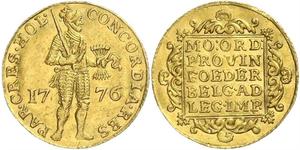 1 Ducat Provincias Unidas de los Países Bajos (1581 - 1795) Oro 