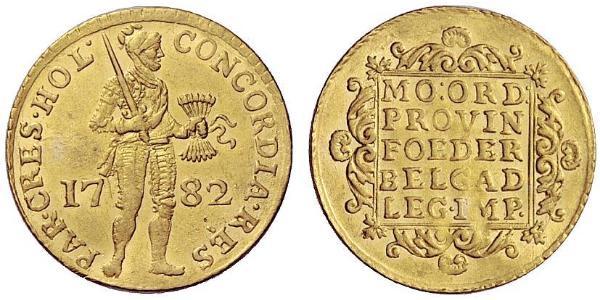 1 Ducat Provincias Unidas de los Países Bajos (1581 - 1795) Oro 