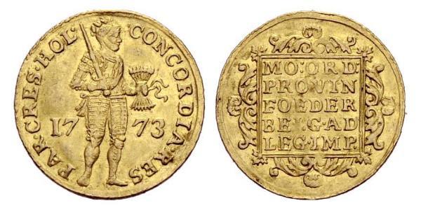 1 Ducat Provincias Unidas de los Países Bajos (1581 - 1795) Oro 