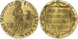 1 Ducat Regno dei Paesi Bassi (1815 - ) Oro 