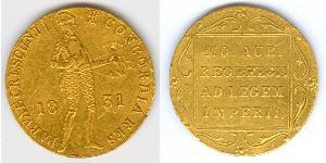 1 Ducat Regno dei Paesi Bassi (1815 - ) Oro 