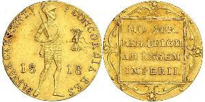 1 Ducat Regno dei Paesi Bassi (1815 - ) Oro 