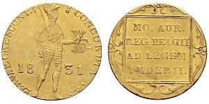 1 Ducat Regno dei Paesi Bassi (1815 - ) Oro 