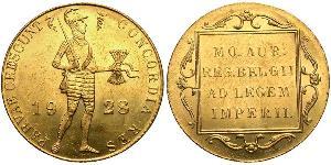 1 Ducat Regno dei Paesi Bassi (1815 - ) Oro 