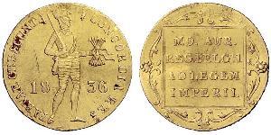 1 Ducat Regno dei Paesi Bassi (1815 - ) Oro 