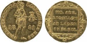 1 Ducat Regno dei Paesi Bassi (1815 - ) Oro 