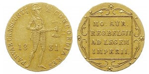 1 Ducat Regno dei Paesi Bassi (1815 - ) Oro 