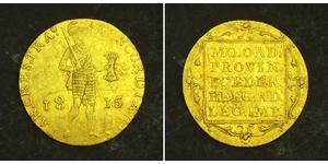 1 Ducat Regno dei Paesi Bassi (1815 - ) Oro William I of the Netherlands (1772 - 1843)