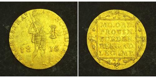 1 Ducat Regno dei Paesi Bassi (1815 - ) Oro William I of the Netherlands (1772 - 1843)