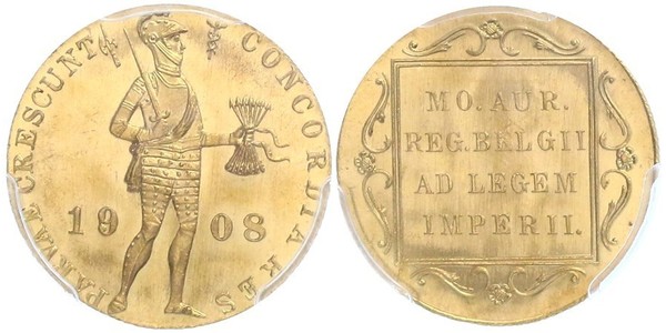 1 Ducat Regno dei Paesi Bassi (1815 - ) Oro 