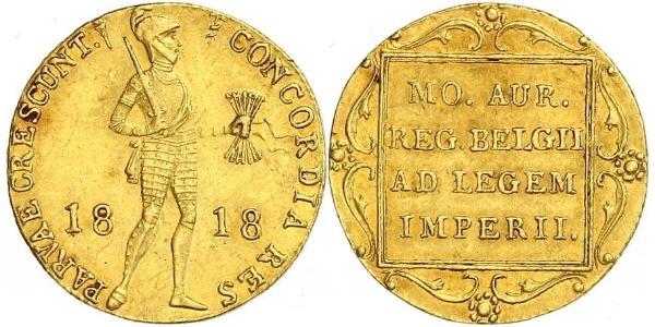 1 Ducat Regno dei Paesi Bassi (1815 - ) Oro 