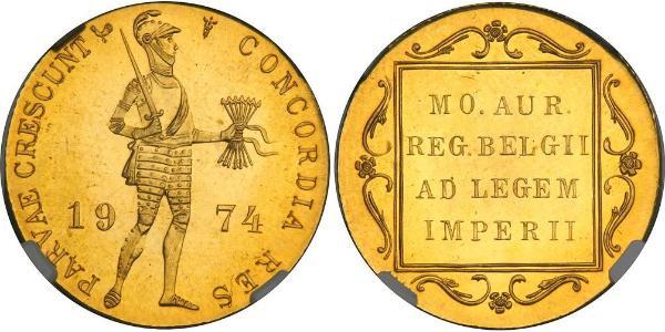 1 Ducat Regno dei Paesi Bassi (1815 - ) Oro 