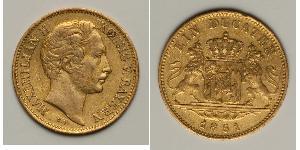 1 Ducat Regno di Baviera (1806 - 1918) Oro Massimiliano II di Baviera(1811 - 1864)