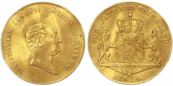 1 Ducat Regno di Baviera (1806 - 1918) Oro 