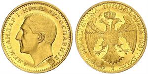 1 Ducat Regno di Jugoslavia (1918-1943) Oro Alexander I of Yugoslavia (1888 - 1934)