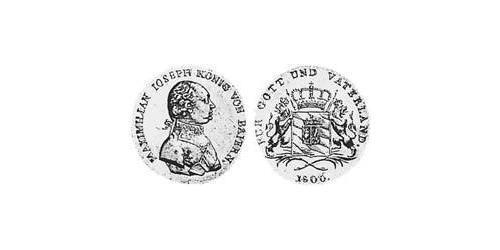 1 Ducat Reino de Baviera (1806 - 1918) Oro 