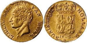 1 Ducat Reino de Holanda (1806 - 1810) Oro 