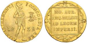 1 Ducat Reino de los Países Bajos (1815 - ) Oro 