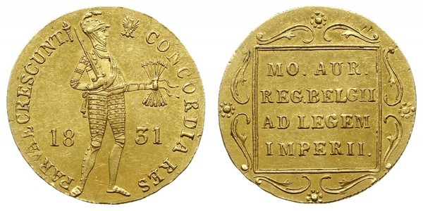1 Ducat Reino de los Países Bajos (1815 - ) Oro 