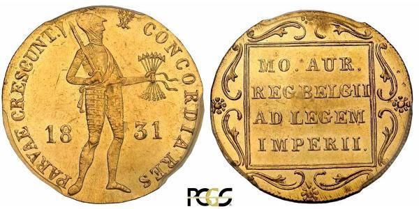 1 Ducat Reino de los Países Bajos (1815 - ) Oro 