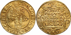 1 Ducat Repubblica delle Sette Province Unite (1581 - 1795) Oro 