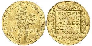 1 Ducat Repubblica delle Sette Province Unite (1581 - 1795) Oro 