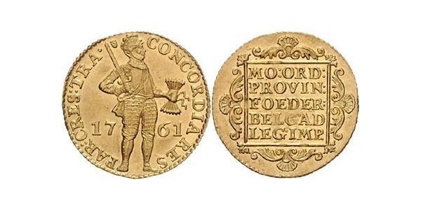 1 Ducat Repubblica delle Sette Province Unite (1581 - 1795) Oro 
