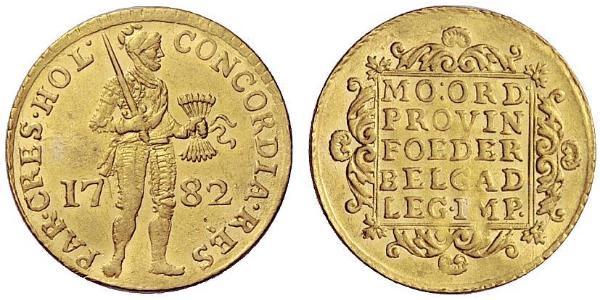 1 Ducat Repubblica delle Sette Province Unite (1581 - 1795) Oro 