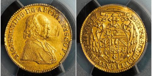 1 Ducat Salisburgo Oro 