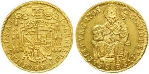 1 Ducat Salzburgo Oro Johann Ernst von Thun und Hohenstein