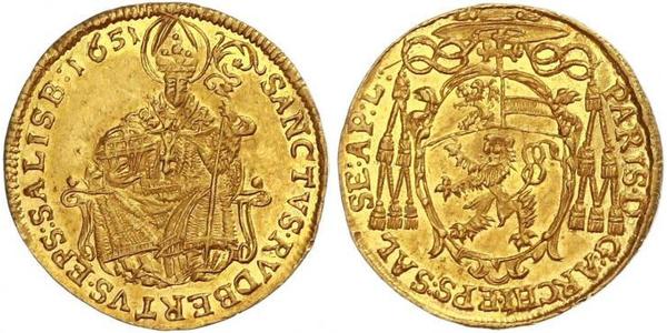 1 Ducat Salzburgo Oro 