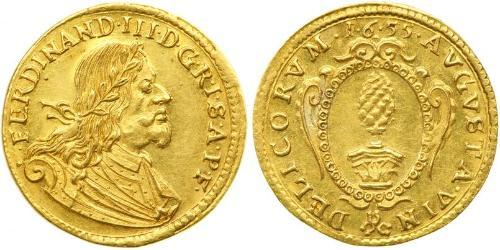 1 Ducat States of Germany Oro Ferdinand III, Holy Roman Emperor (1608-1657)