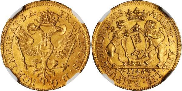 1 Ducat States of Germany Oro 