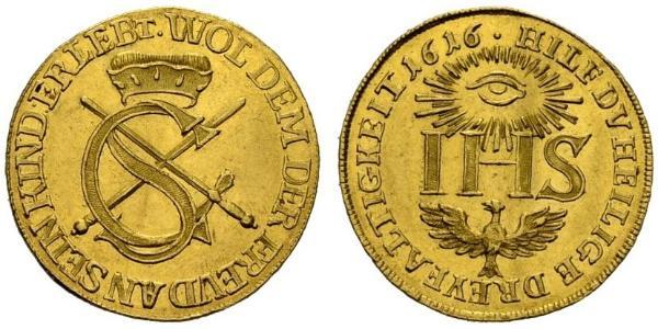 1 Ducat States of Germany Oro 