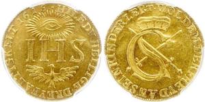 1 Ducat Stati federali della Germania Oro 