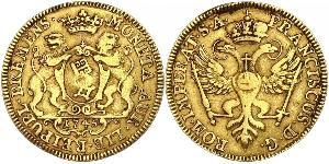 1 Ducat Stati federali della Germania Oro 