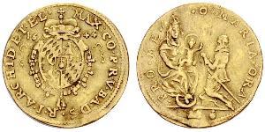 1 Ducat Stati federali della Germania Oro Massimiliano I d